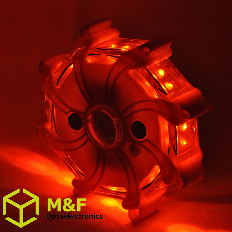 Safety road magnetic led emergency charging light rechargeable