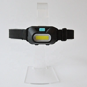 3W COB Promotion Competitive Price AAA Battery Head Flash Light LED Rechargeable Headlamp for Outdoor Use