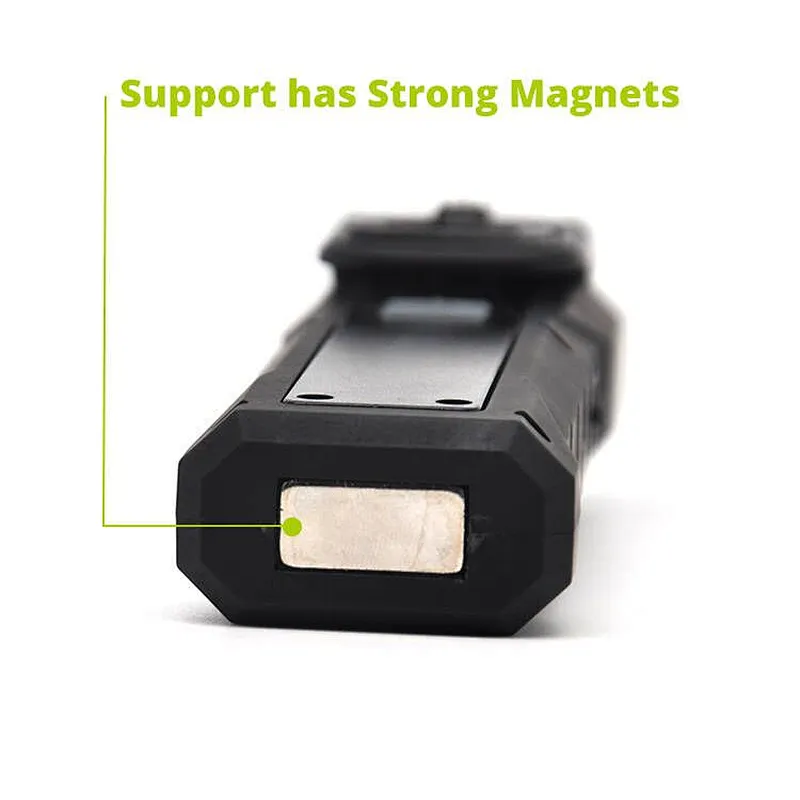 4000K Warm White High CRI Detailing Inspection Light Torch Rechargeable Color Match Work light with Rotating Magnetic Stand