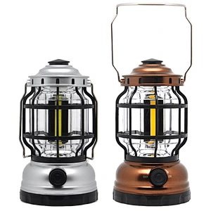 COB Camp Lantern Outdoor Camping Lights Stepless Dimming Lantern