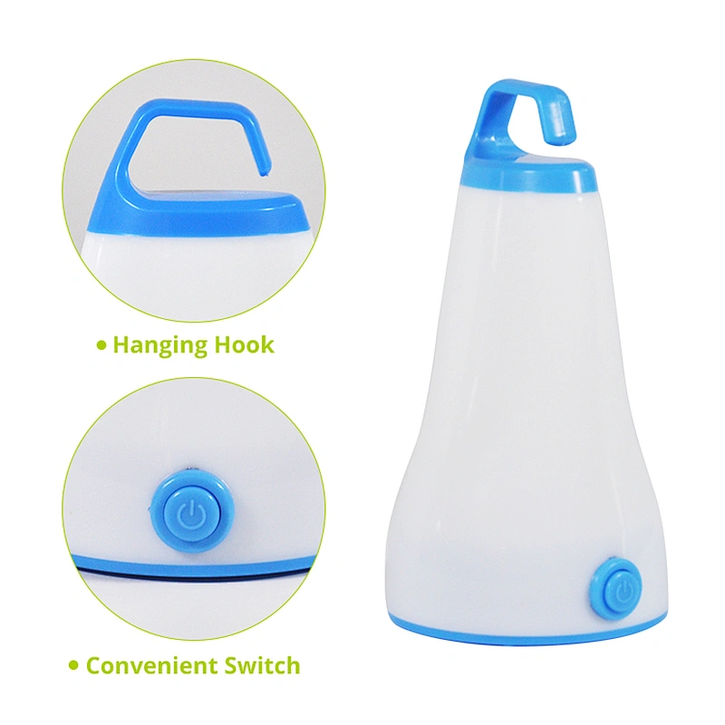 2in1 Portable Led Camping Light Lantern and Flashlight Torch