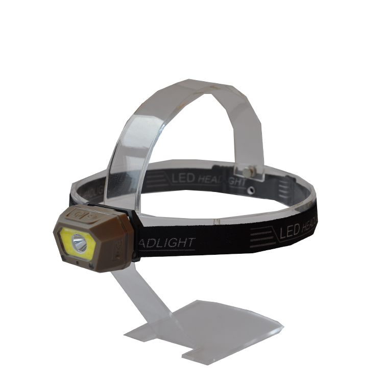 Head Lamp Led Rechargeable USB Waterproof IPX6 Motion Sensor Headlamp Red Emergency Light