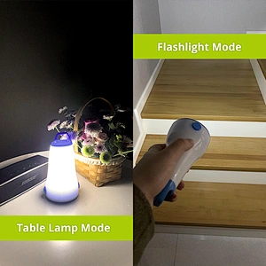 2in1 Portable Led Camping Light Lantern and Flashlight Torch