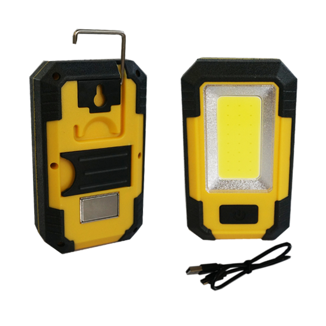 Rechargeable Portable Car LED Working Light Emergency Magnetic with Mounting Bracket and Hanging Hook