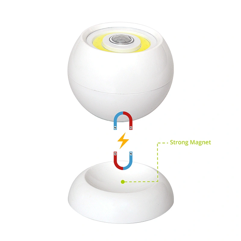 Wireless Motion Sensor Light and Detachable Torch Light USB Rechargeable