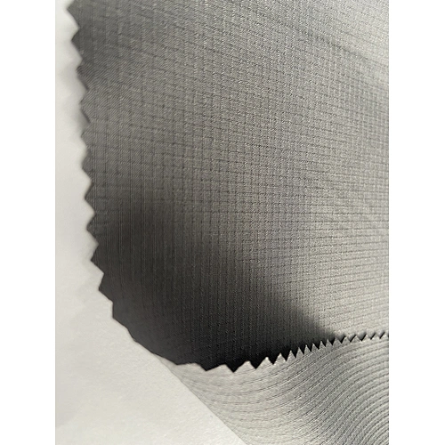 75D POLY 2-WAYS SPANDEX 2-LINES RIBSTOP RECYCLED