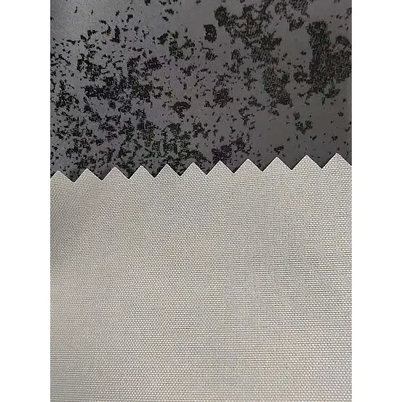 Reflective print fabric