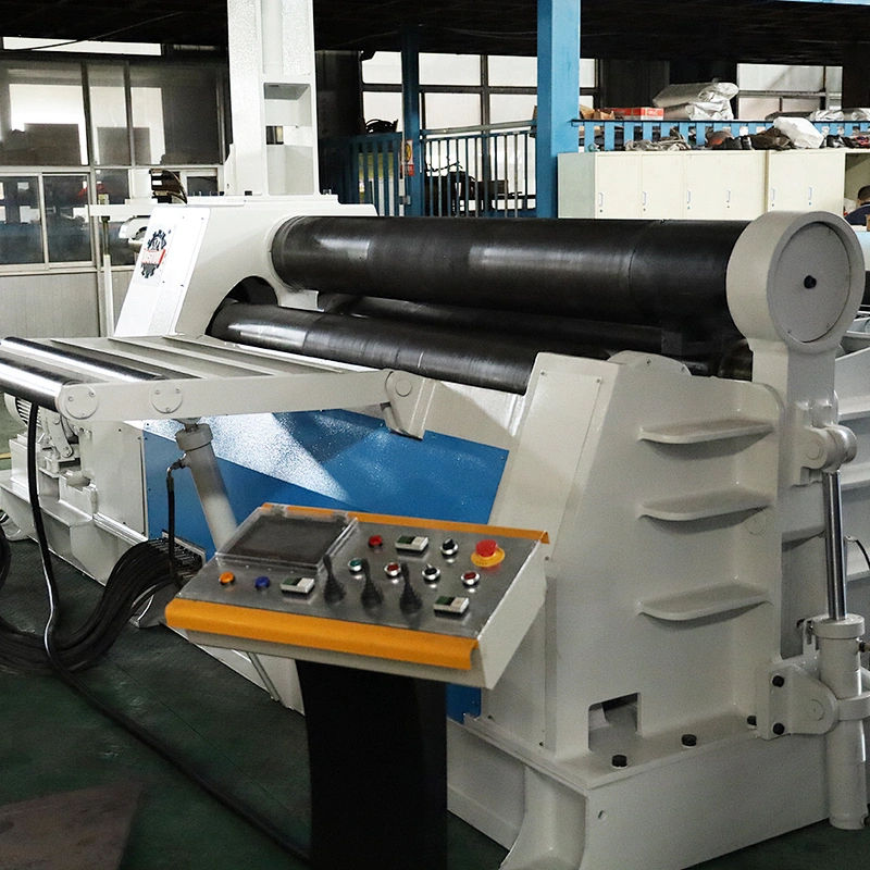 Hydraulic 3-Roller Arc Adjust Plate Rolling Machine