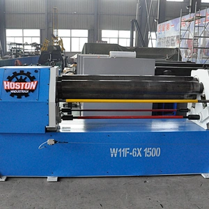 Mechanical 3-Roller Asymmetrical Plate Rolling Machine