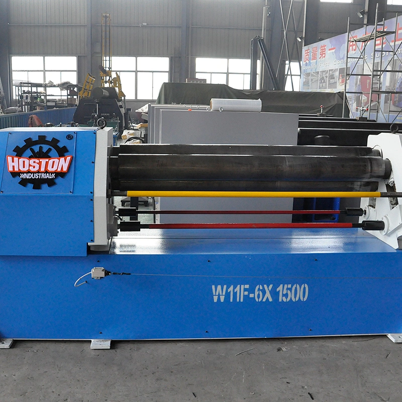 Mechanical 3-Roller Asymmetrical Plate Rolling Machine