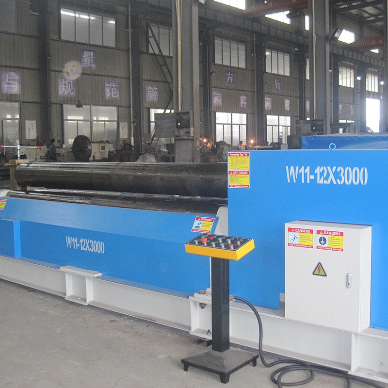 Mechanical 3-Roller Symmetrical Plate Rolling Machine