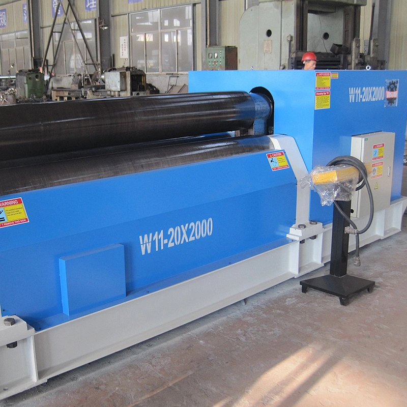 Mechanical 3-Roller Symmetrical Plate Rolling Machine