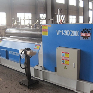 Mechanical 3-Roller Symmetrical Plate Rolling Machine