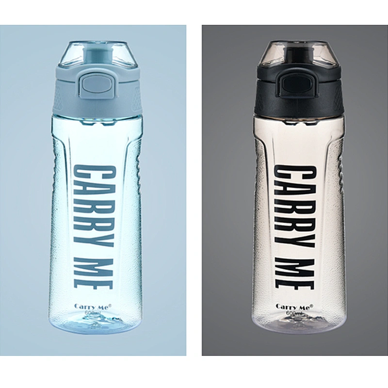 600ml 750ml plastic bike cycling running water drinking motivational gym sports water drinking bottle
