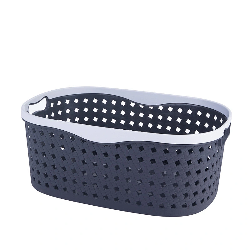 waterproof plastic large bathroom storage baskets gadget home organizer wholesale with handle