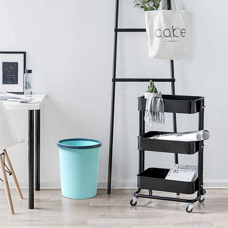 square / round small trash can bin standard size for indoor dustbin