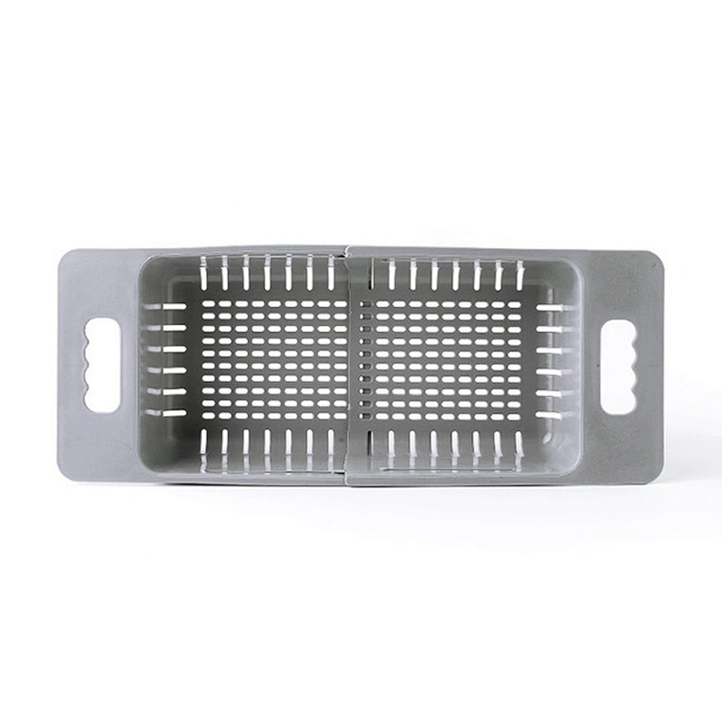 Kitchen Plastic Folding Retractable adjustment sink telescopic vegetable fruit washing storage basket drain basket