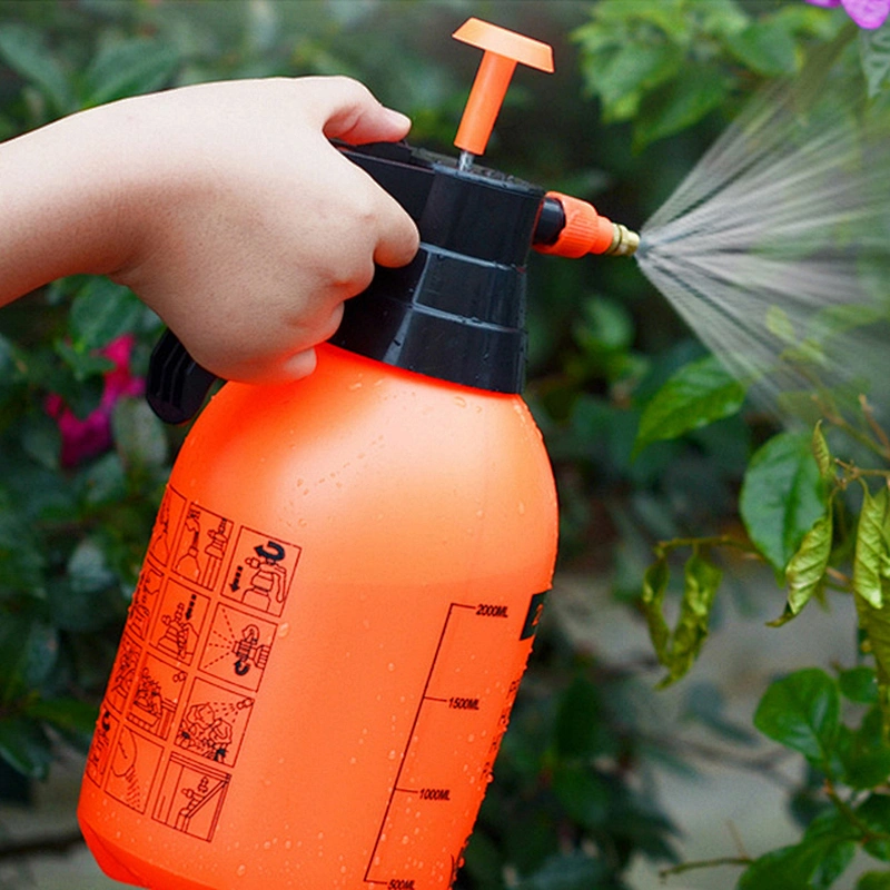 3L air pressure plastic farm fine mist manual bottle with sprayer fogger