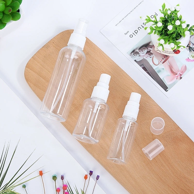empty 50ml pet spray bottles clear With Mist Pump mist Sprayer