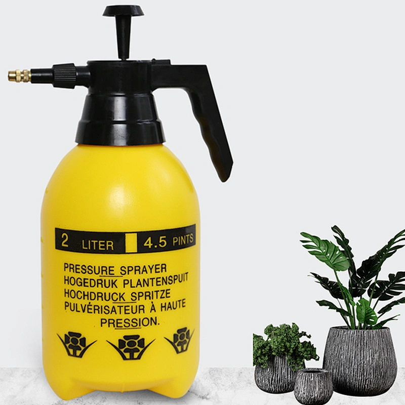 3L air pressure plastic farm fine mist manual bottle with sprayer fogger