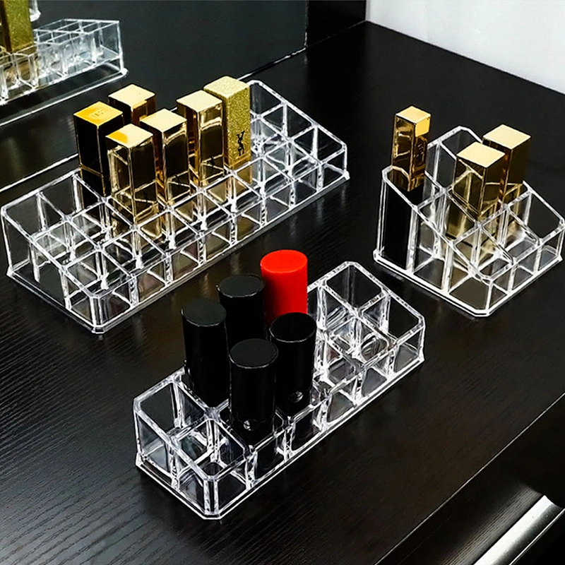 acrylic lipstick storage box case holder makeup organizer