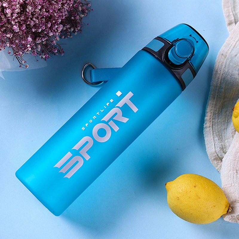 550ml 650ml 750ml motivational custom reusable plastic tritan sport cycling drinking water bottles with straw bpa free