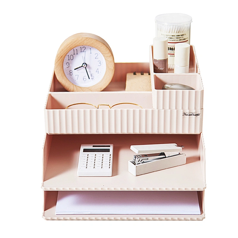 cosmetic make up stackable storage organizer tank box table basket with divider container Holder