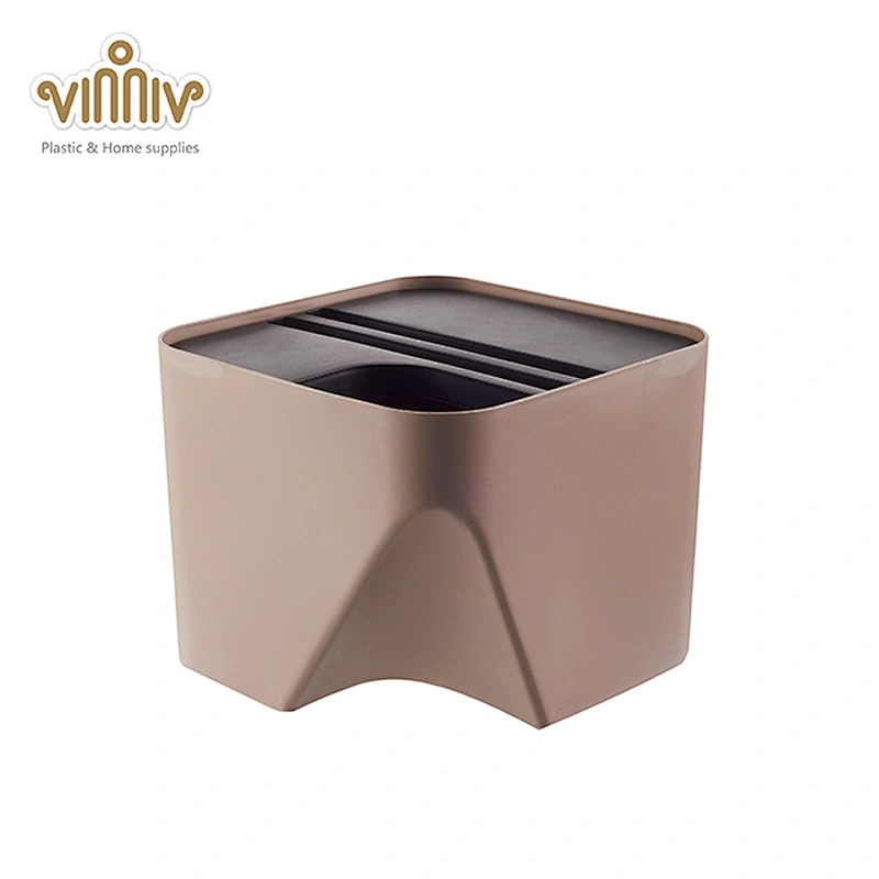 14L square waste bin plastic for sale