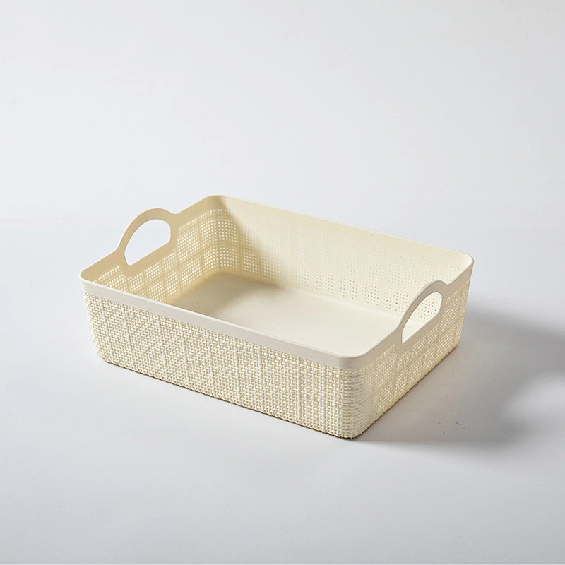 houseware office plastic laundry basket desk organizer bucket storage bins