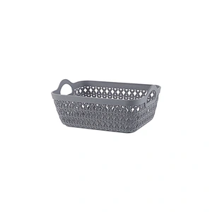 plastic kitchen fruit and vegetable food storage organizer baskets with handle