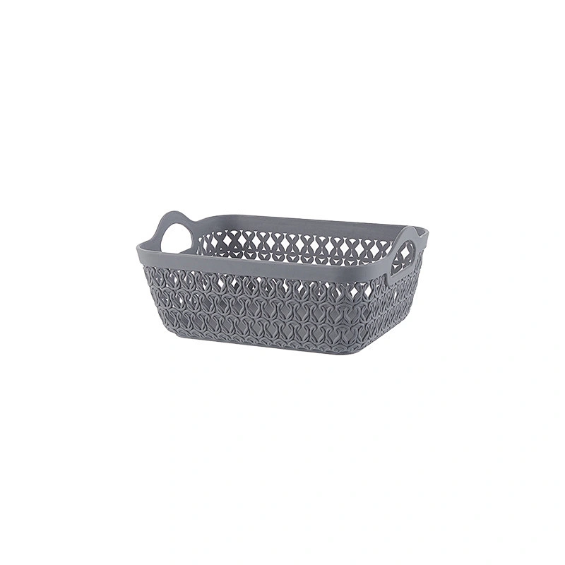 plastic kitchen fruit and vegetable food storage organizer baskets with handle