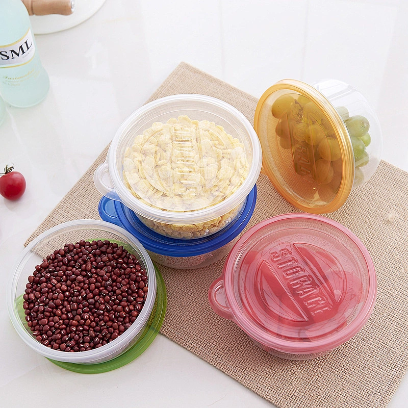 15oz 25oz 31oz 1000ml Injection Wholesale Cheap round Take away disposable food to go containers fast food with lids pp material