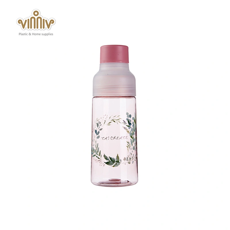 600ml cheap sports plastic drinking water bottle