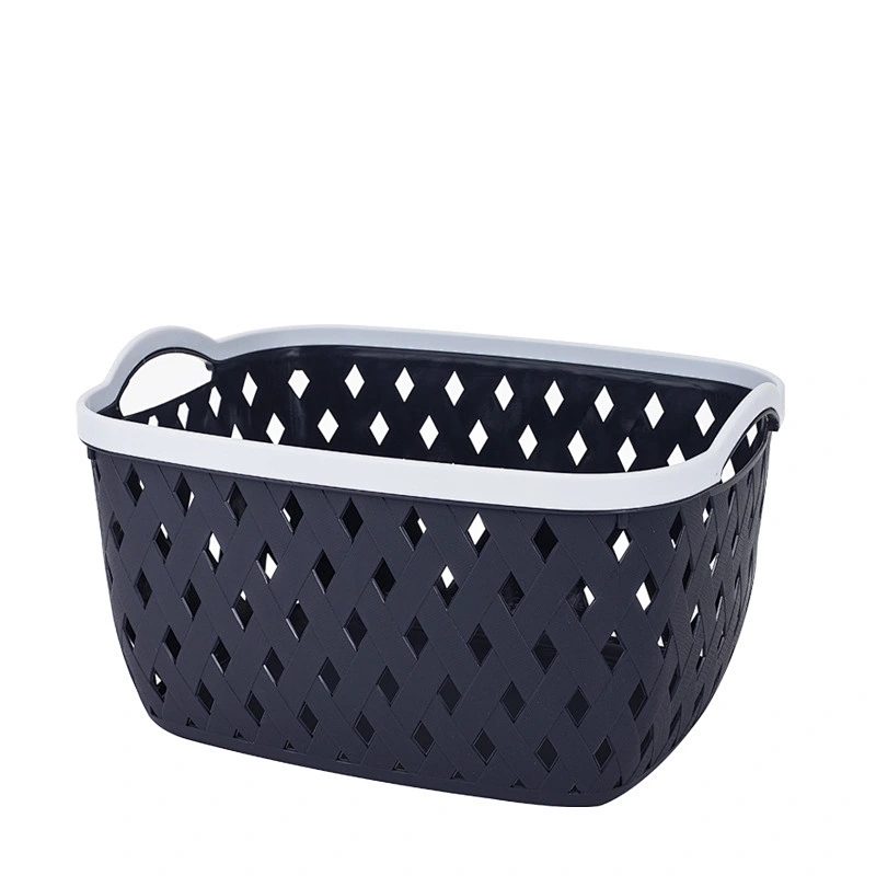 stacking bathroom small plastic toy basket office organizer with handle manufacturers