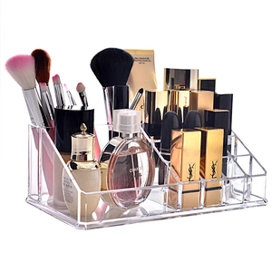 desktop cosmetic lipstick holder acrylic makeup organizer storage box