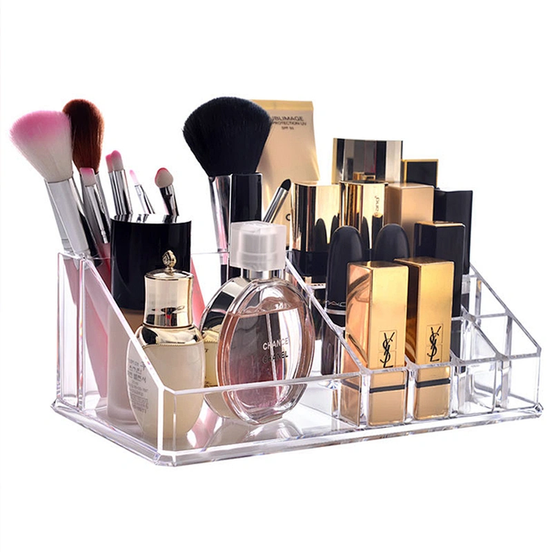 desktop cosmetic lipstick holder acrylic makeup organizer storage box