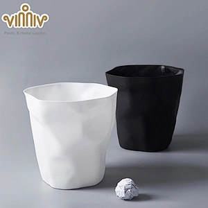 Creative cheap plastic indoor trash can