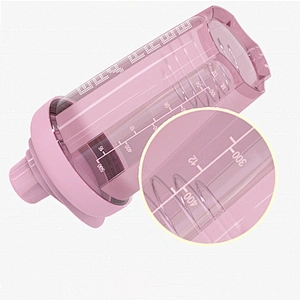 16 oz / 24 oz /500ml plastic bpa free gym sports drinking water shaker bottle with Mixer with custom logo bpa free