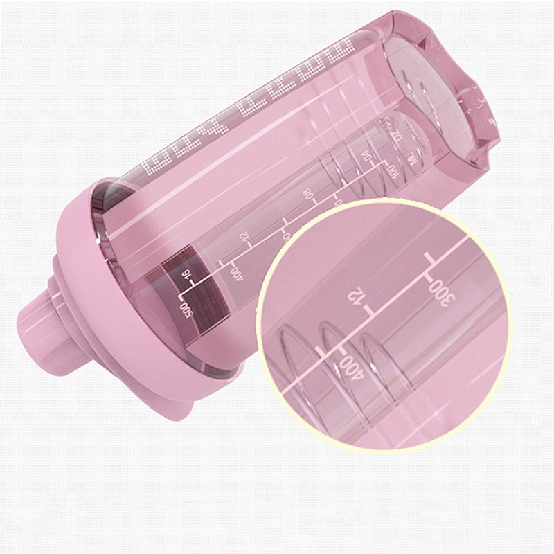 16 oz / 24 oz /500ml plastic bpa free gym sports drinking water shaker bottle with Mixer with custom logo bpa free