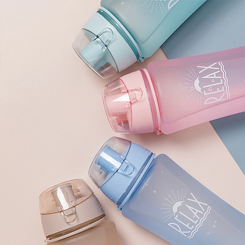 16oz 20oz cheap slim drink biodegradable water bottles packaging logo custom bpa free