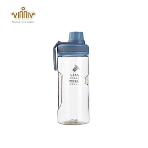 500ML plastic drinking running water bottle