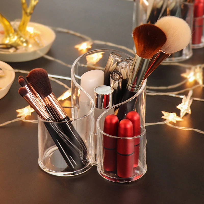 custom container pen lipstick holder makeup brushes storage box case holder