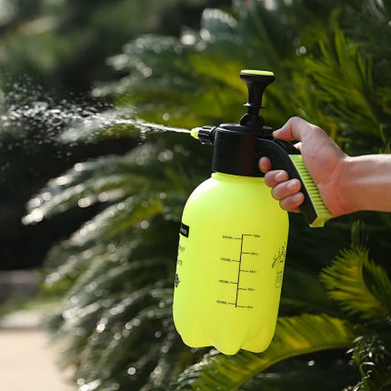 2000ml agricultural trigger atomizing sprayer for disinfecting spray