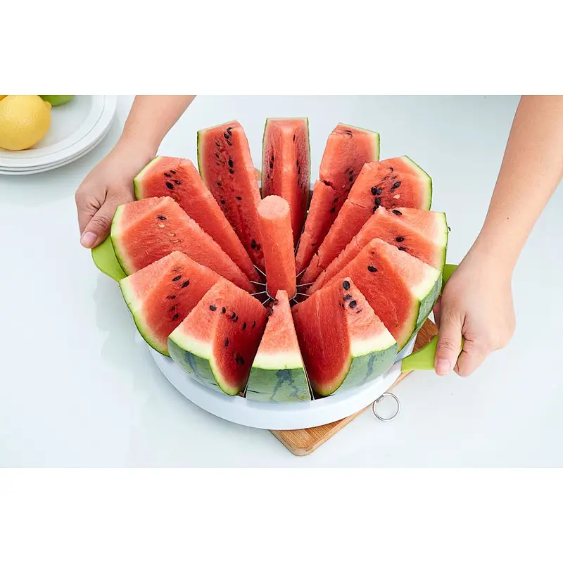 New Originality Stainless Steel Watermelon Cutter Corer Slicer watermelon slicer
