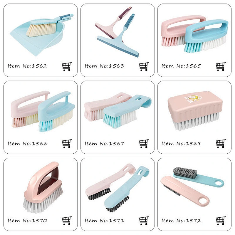 Factory direct selling Kitchen Easy hanging plastic cleaning brush