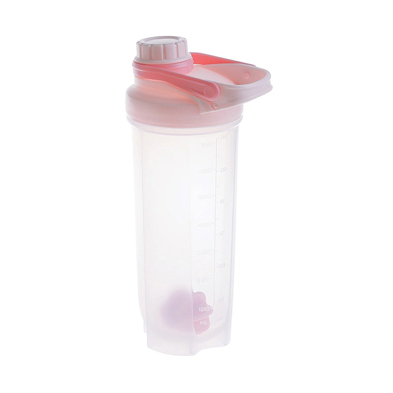 eco friendly 16 oz 24 oz plastic gym bike cycling fitness protein powder shaker Mixer water bottles sports with ball