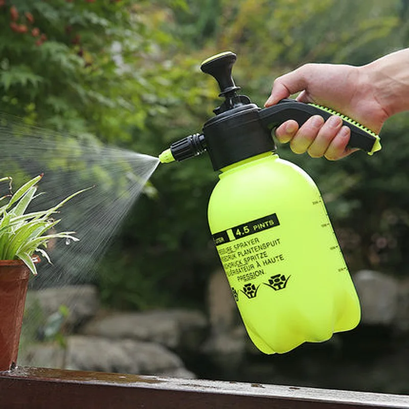 2000ml agricultural trigger atomizing sprayer for disinfecting spray