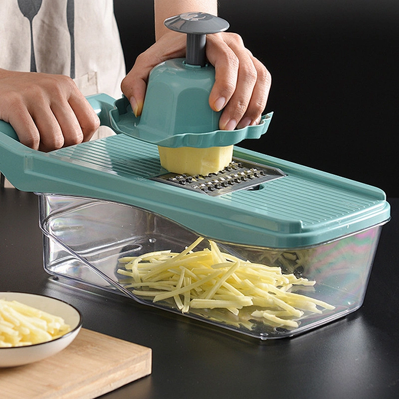 smart kitchen accessories tool food fruit vegetable onion garlic cutter manual chopper plastic shredder mandoline slicer