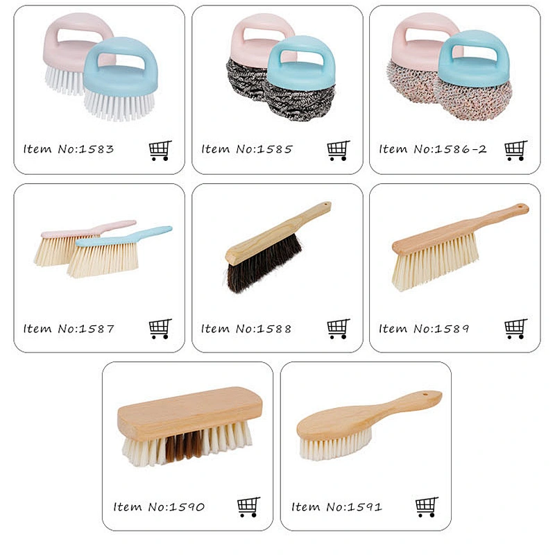 Factory direct selling Kitchen Easy hanging plastic cleaning brush