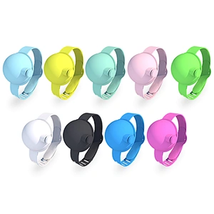 silicone hand sanitizer disinfectant adjustable wristbands dispenser hand bracelet custom